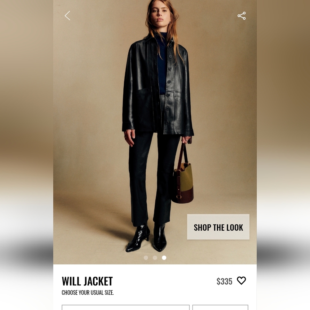 SOLD! NWT Sezane Will Jacket - Picture 8 of 16